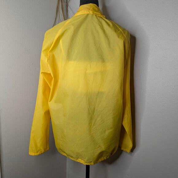 PLA-JAC by Dunbrooke Yellow vintage windbreaker jacket - Picture 4 of 6